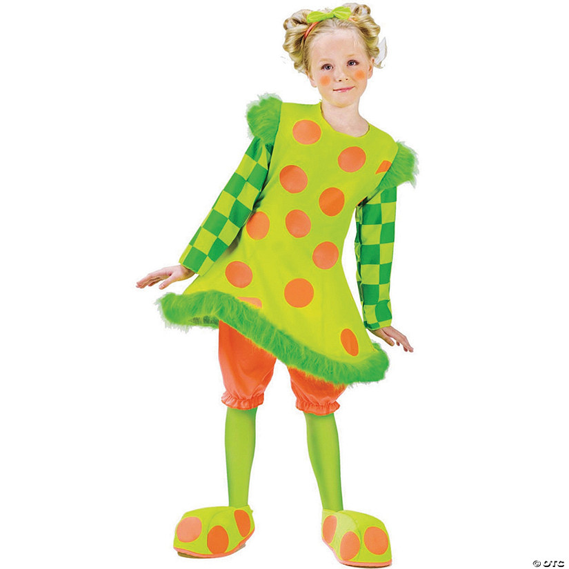 Toddler Girl&#8217;s Lolli the Clown Costume - 3T-4T Image