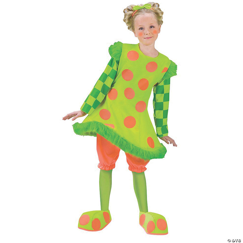Toddler Girl&#8217;s Lolli the Clown Costume Image