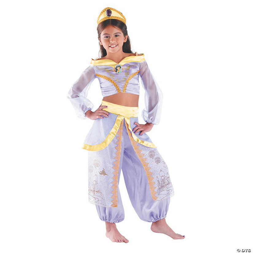 Toddler Girl&#8217;s Prestige Aladdin&#8482; Jasmine Costume - 3T-4T Image