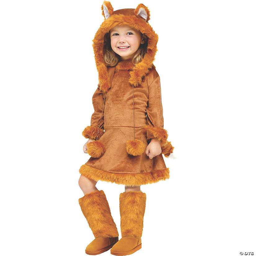 Toddler Girl&#8217;s Sweet Fox Costume - 3T-4T Image