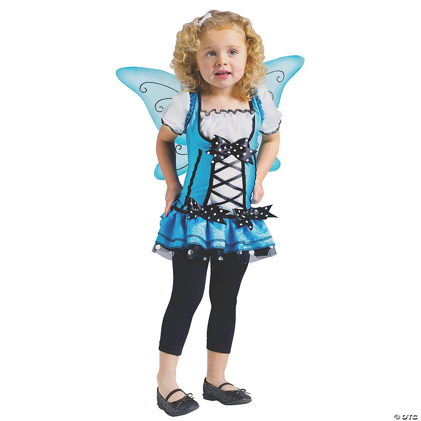 Toddler Girl&#8217;s Turquoise Fairy Costume - 24 Months-2T Image