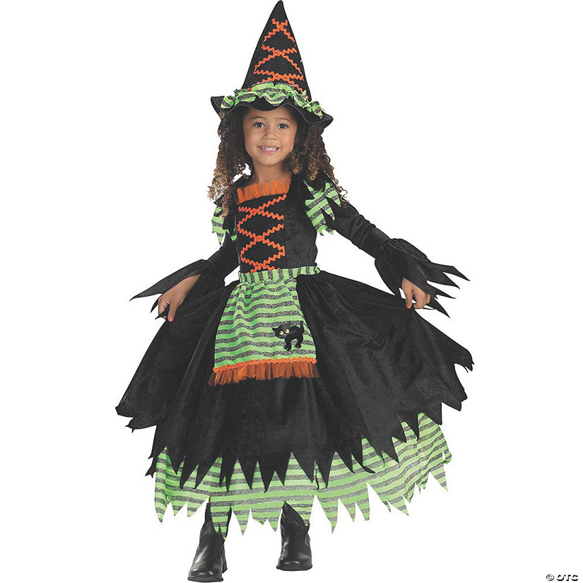 Toddler Girl&#8217;s Witch Storybook Costume - 3T-4T Image