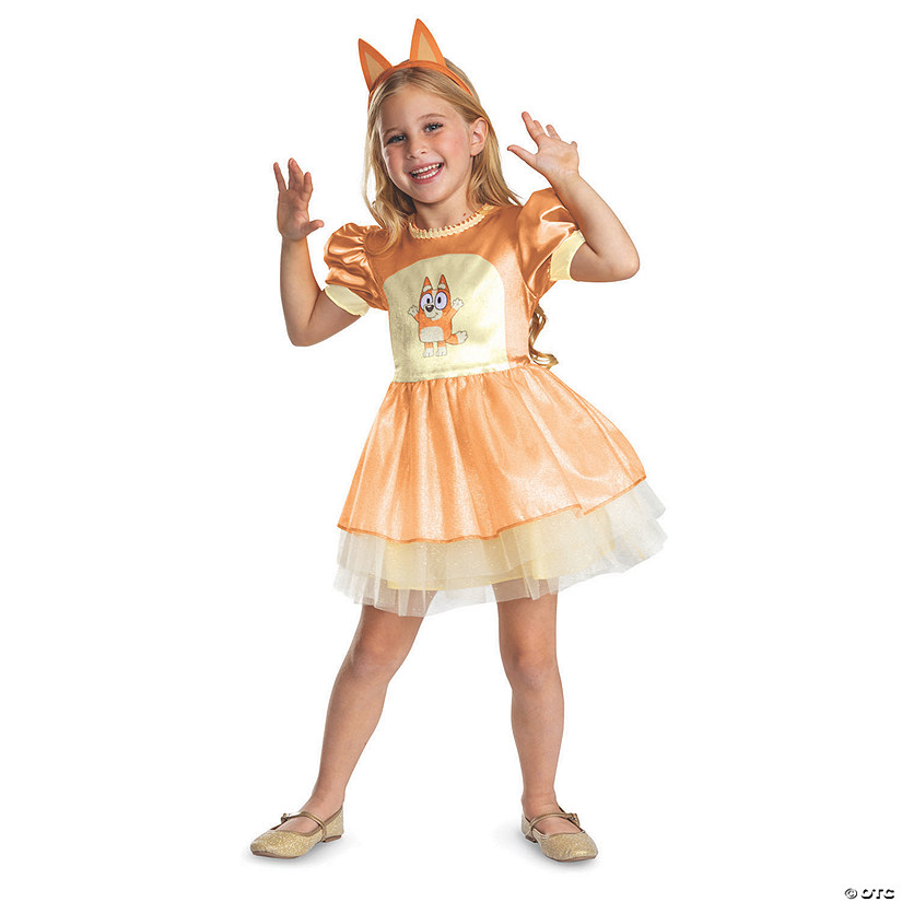 Toddler Girl's Classic Bingo Dress Costume Image