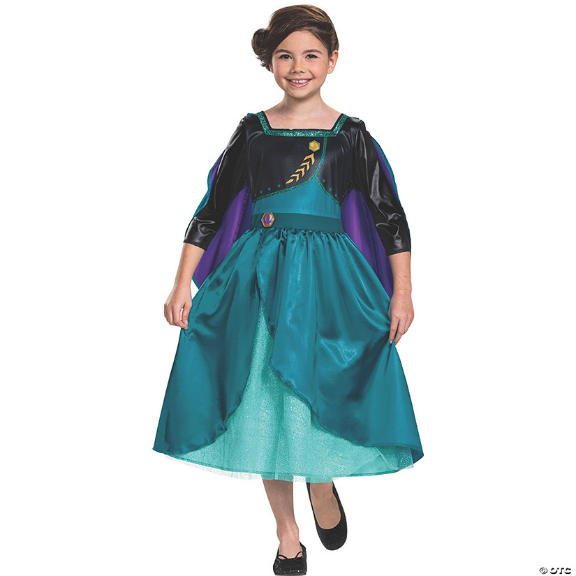 Toddler Girl's Classic Frozen II Queen Anne Costume Image