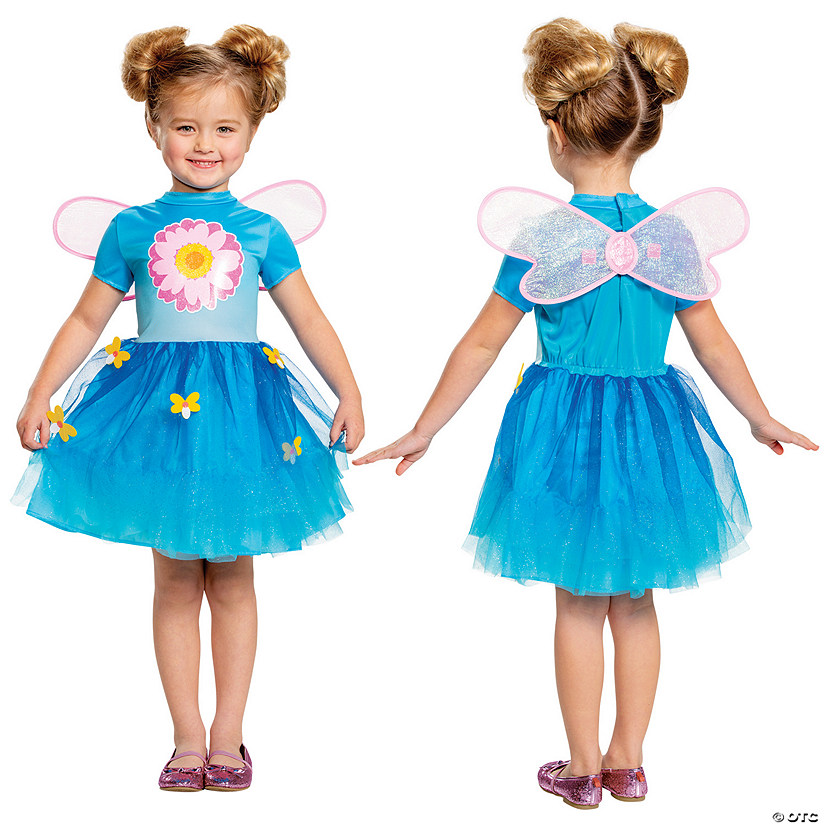 Toddler Girl's Sesame Street Classic New Look Abby Costume Halloween Express