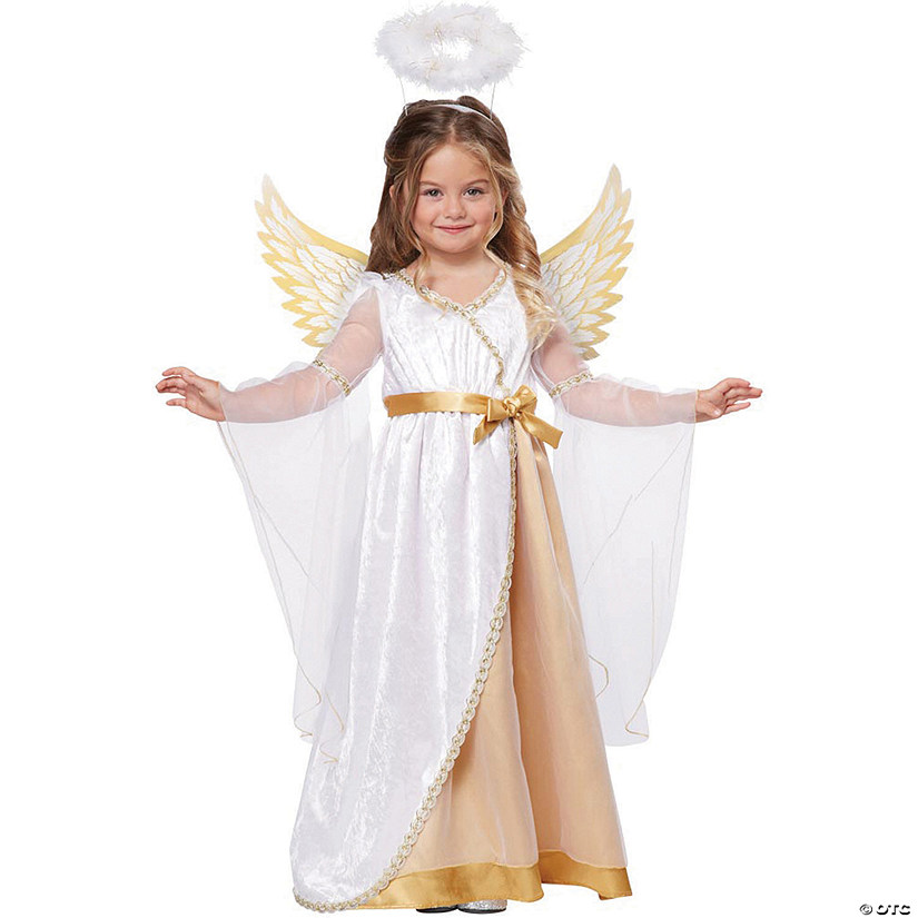 Toddler Girl's Sweet Little Angel Costume - 3T-4T Image