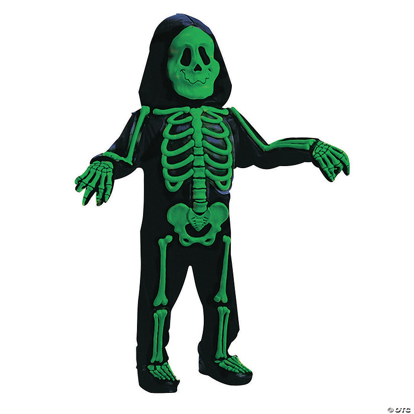 Toddler Green Color Bones Costume - 2T Image