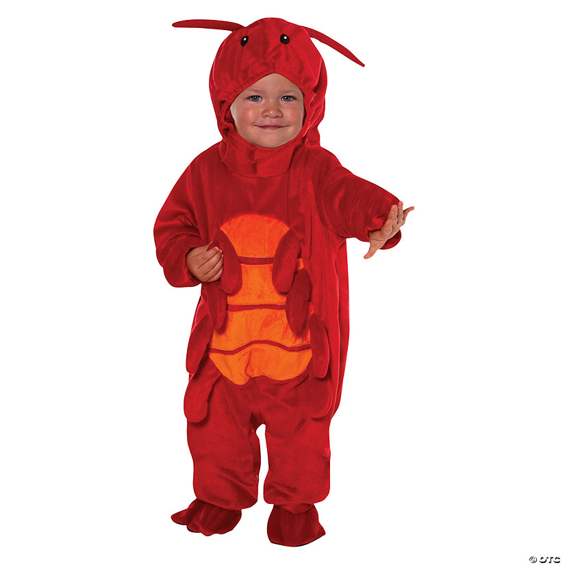 Toddler Happy Hoodie Lobster Costume Image