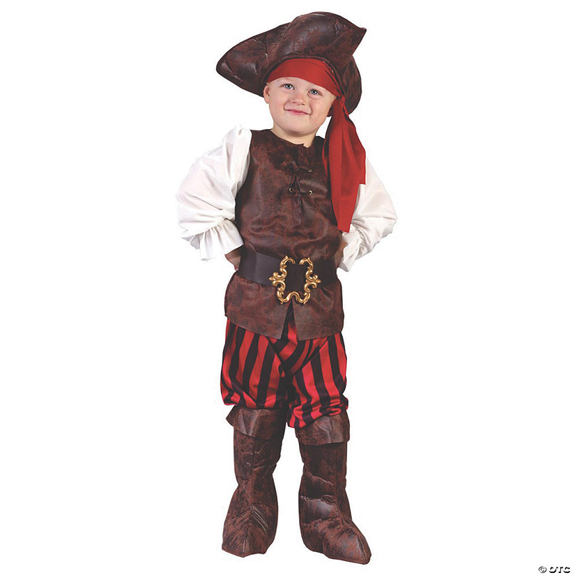 Toddler High Seas Pirate Costume - 3T-4T Image