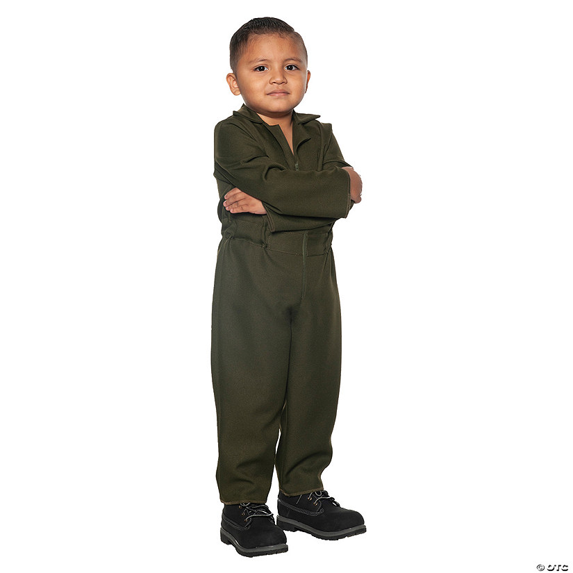 Toddler Horror Jumpsuit Costume Khaki - 2T-4T Image