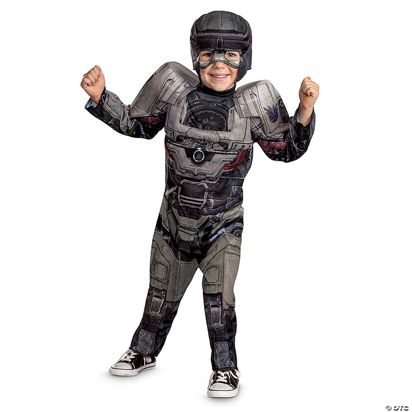 Toddler Muscle Transformers One&#8482; Megatron Costume Image