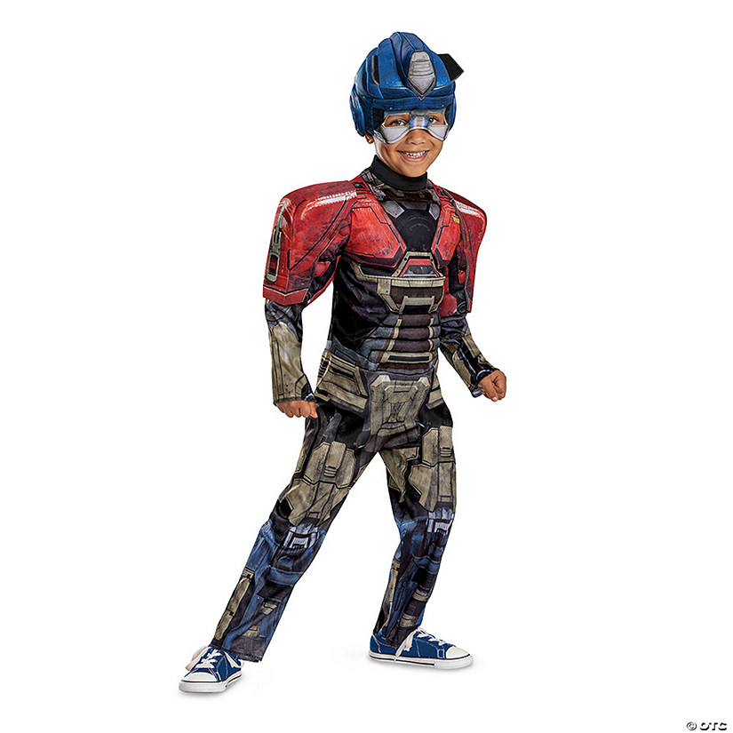 Toddler Muscle Transformers One&amp;#8482; Optimus Prime/Orion Pax Costume Image