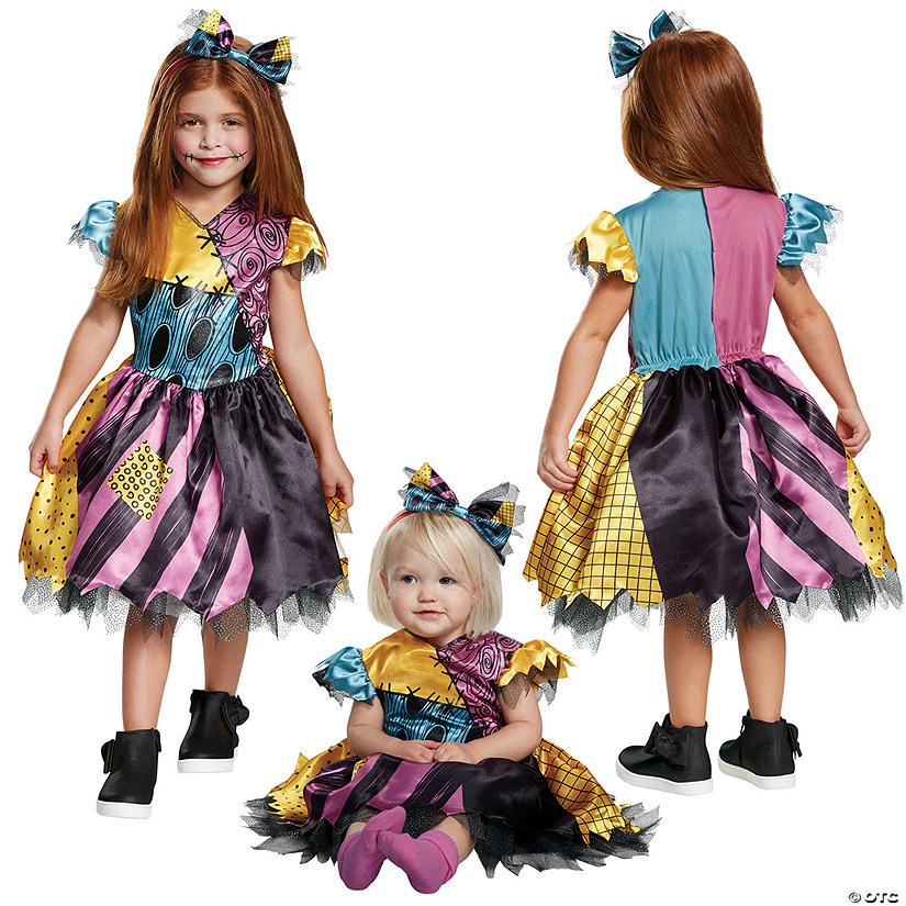Toddler Nightmare Before Christmas Sally Costume Image