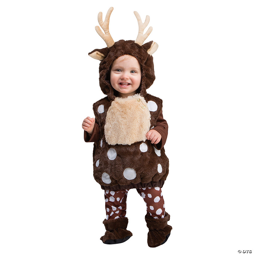 Toddler Oh Deer Hooded Costume Image