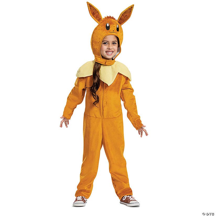 Toddler Pok&amp;#233;mon&amp;#8482; Eevee Jumpsuit Costume - Medium 3T-4T Image