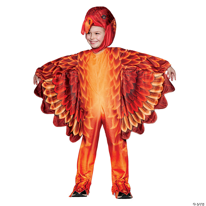 Toddler Printed Turkey Jumpsuit Costume Image