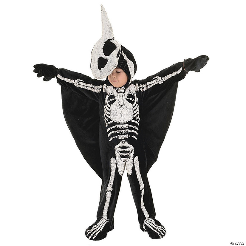 Toddler Pterodactyl Skeleton Halloween Costume Image