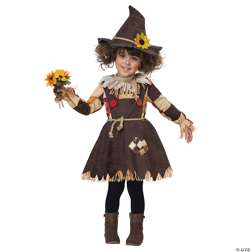 Toddler Pumpkin Patch Scarecrow Costume Image
