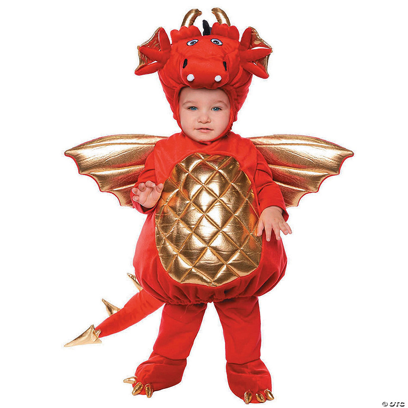 Toddler Red Dragon Costume Image