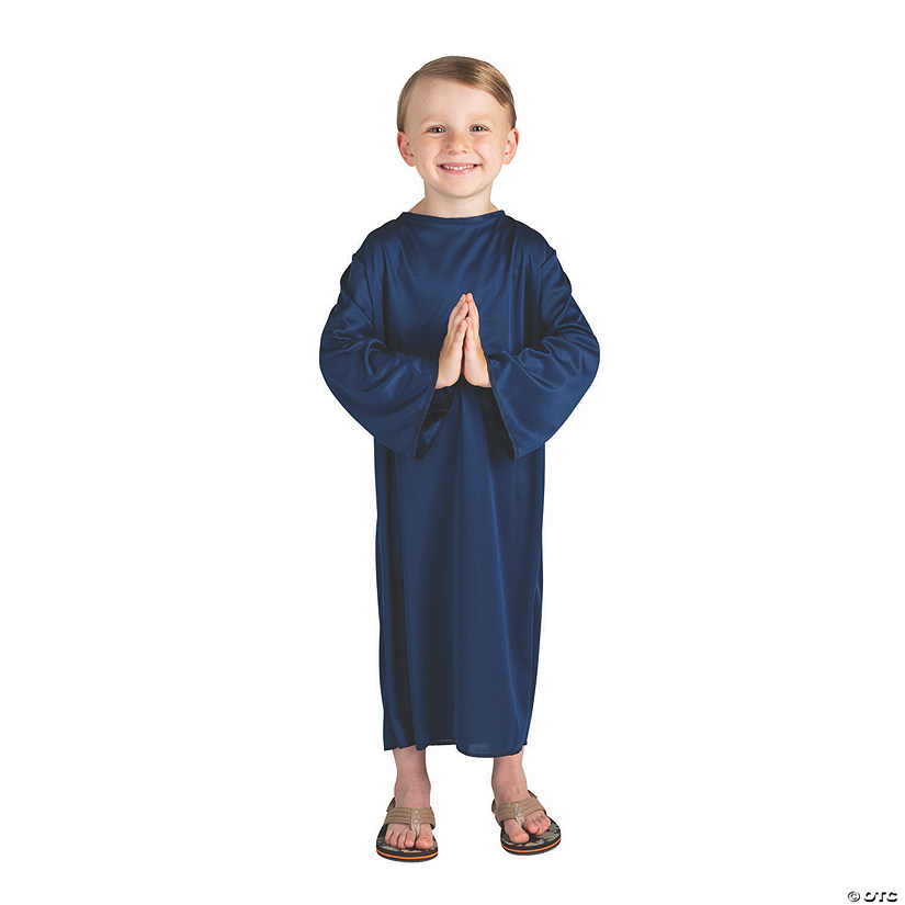 Toddler&#8217;s Navy Blue Nativity Gown Image