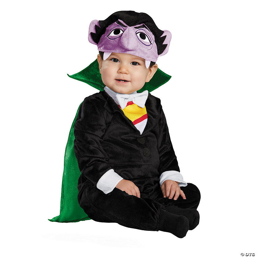 Toddler Sesame Street The Count Deluxe Costume Image