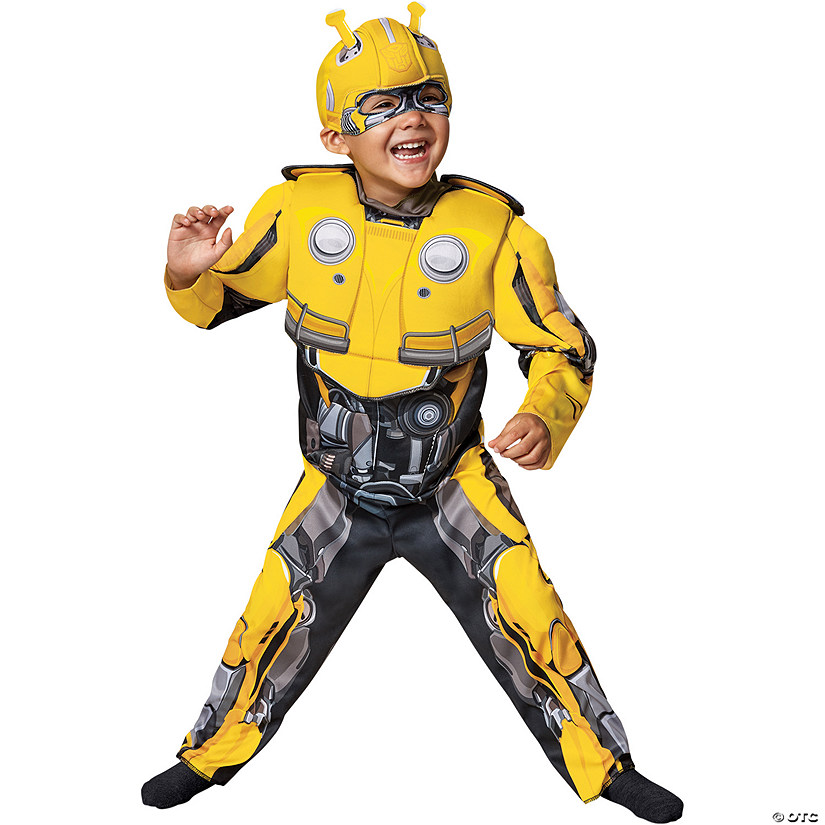 Toddler Transformers Bumblebee Muscle Costume 2T Image