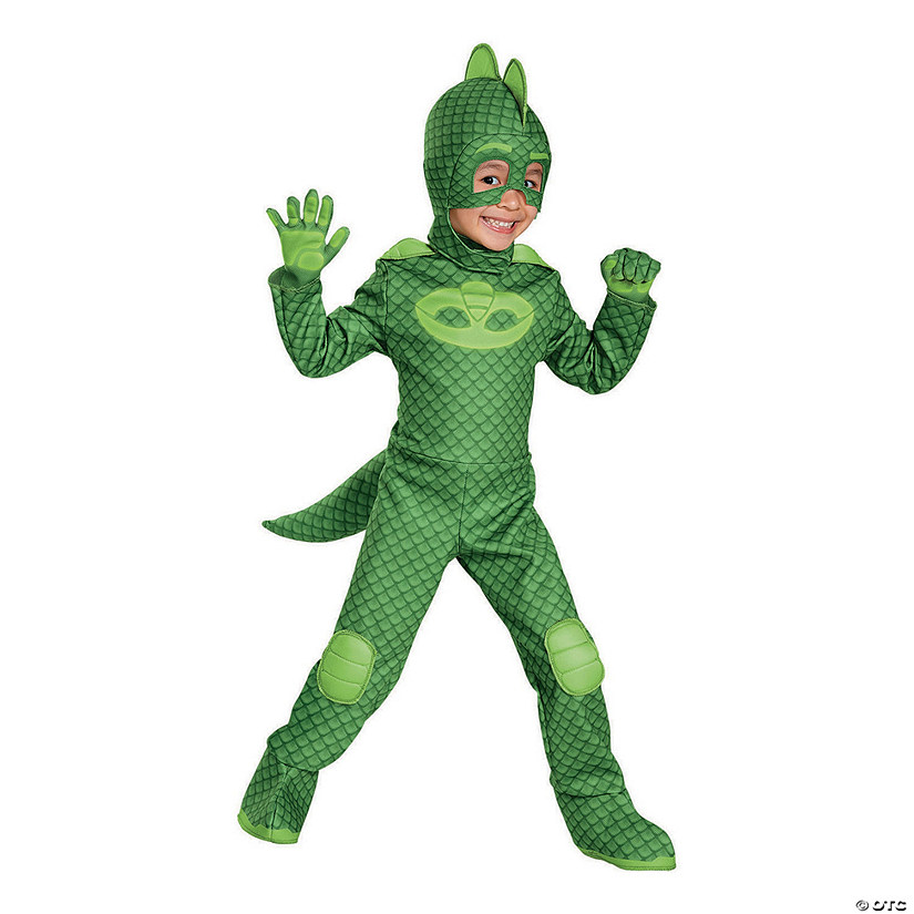 Toddler's Deluxe PJ Masks Gekko Costume - 2T Image