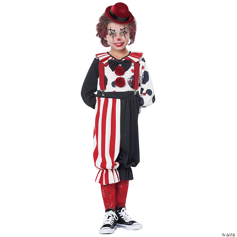 Toddler's Kreepy Klown Kid Costume Image