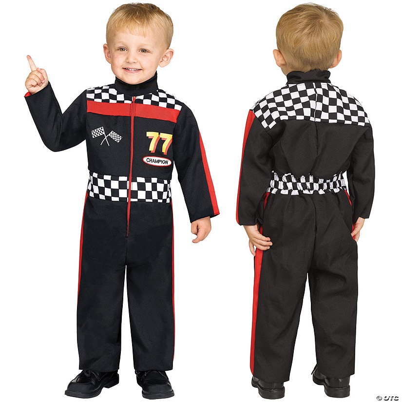 Toddler's Race Car Driver Costume Halloween Express