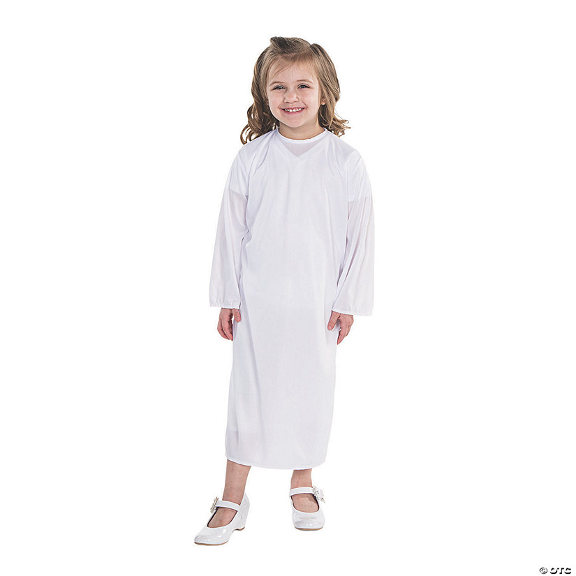 Toddler's White Nativity Gown Image