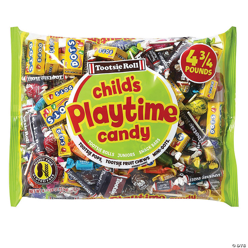 TOOTSIE Kids Play Candy Variety Bag, 4.75 lb Image
