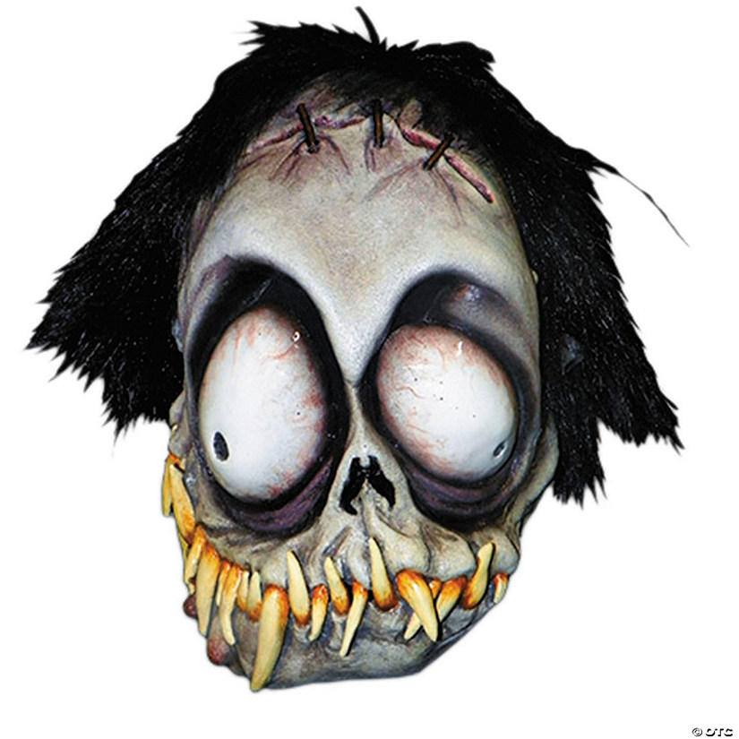 Toxictoons&amp;#8482; Cyanide Overhead Latex Mask - One Size Image