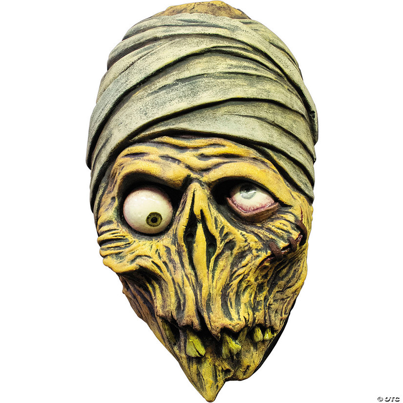 Toxictoons&#8482; Mummy Monster Plastic Mask with Elastic Band Image
