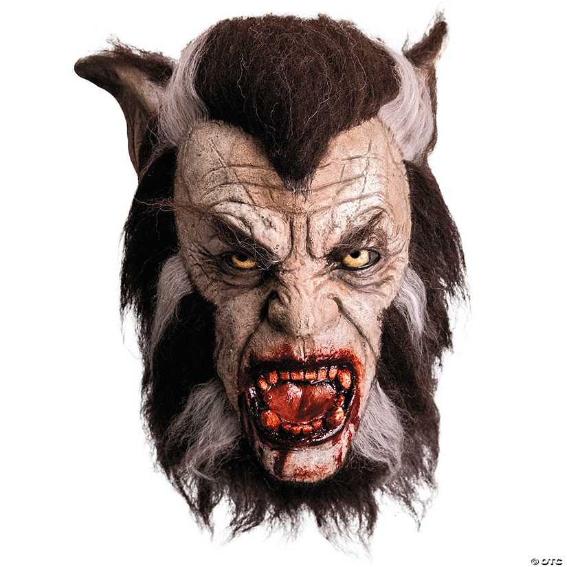Trick or Treat Studios Blood Moon Werewolf Overhead Halloween Mask Image