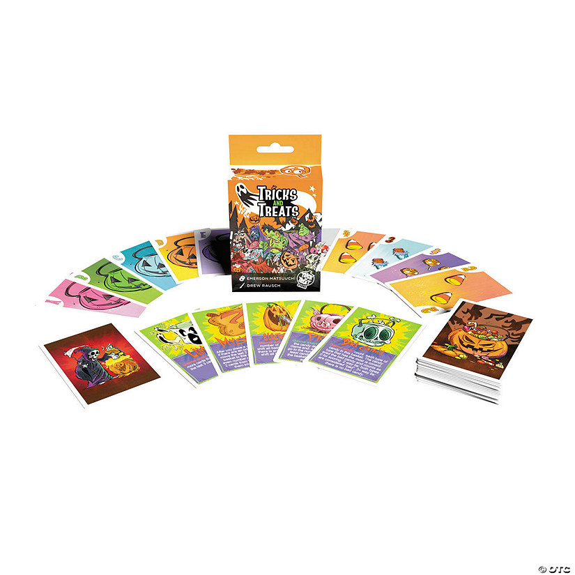 Tricks and Treats Halloween Candy Card Game for 2 to 4 Players Image