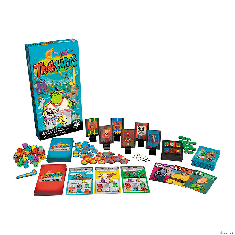 Trollympics Board Game for 3 to 6 Players Image