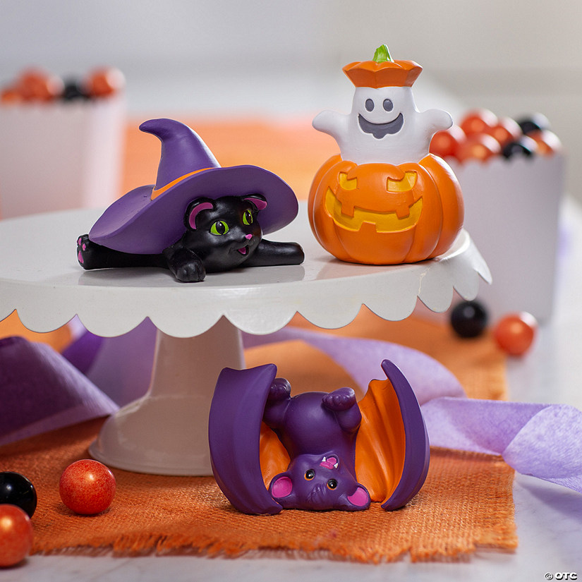 Tumbling Halloween Character Tabletop Decorations Image
