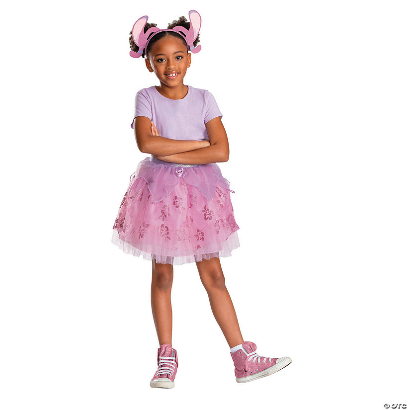 Tween Disney's Lilo &amp; Stitch Angel Tutu Costume Kit - One Size Image