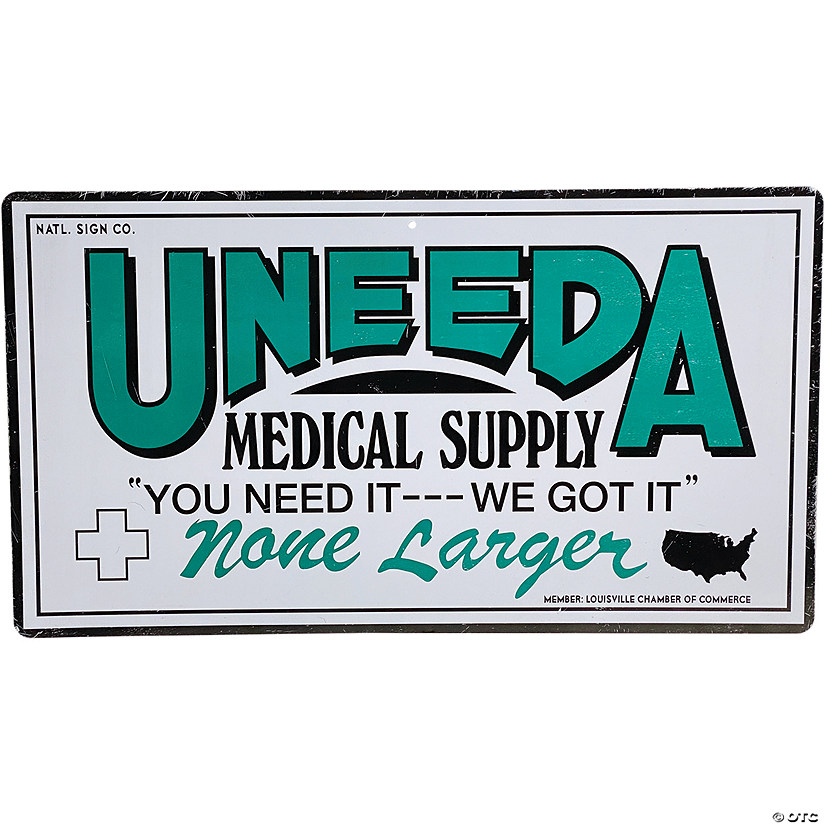 Uneeda Medical Supply Metal Si Image