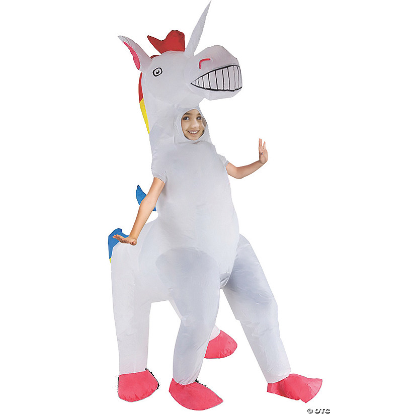 Unicorn Inflat 4 Legged Child Image