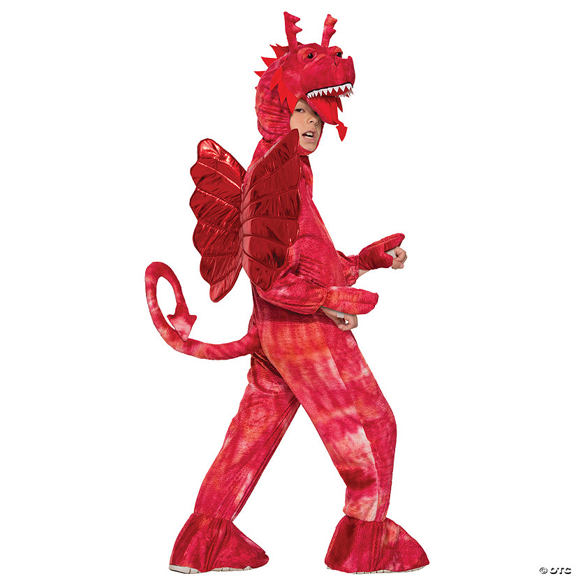 Unisex Red Dragon Costume Image