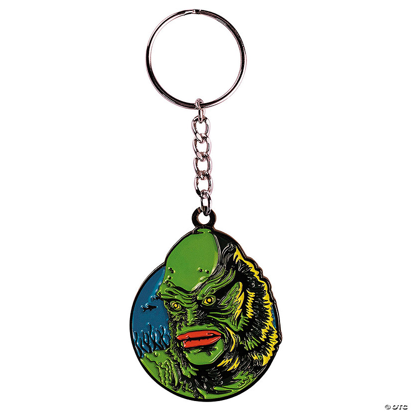 Universal Classic Monsters Creature from the Black Lagoon&amp;#8482; Face Keychain Image