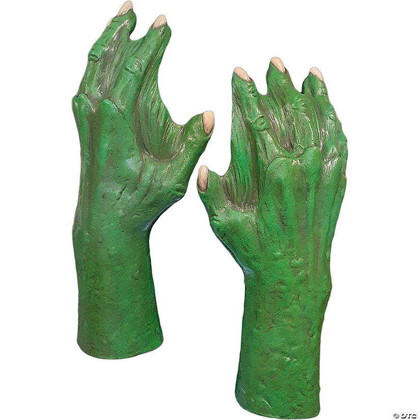 Universal Classic Monsters The Creature Walks Among Us Gillman Hands Costume Accessory Image