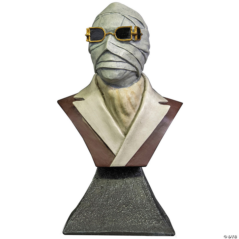 Universal Classic Monsters The Invisible Man Mini Bust Halloween Decoration Image