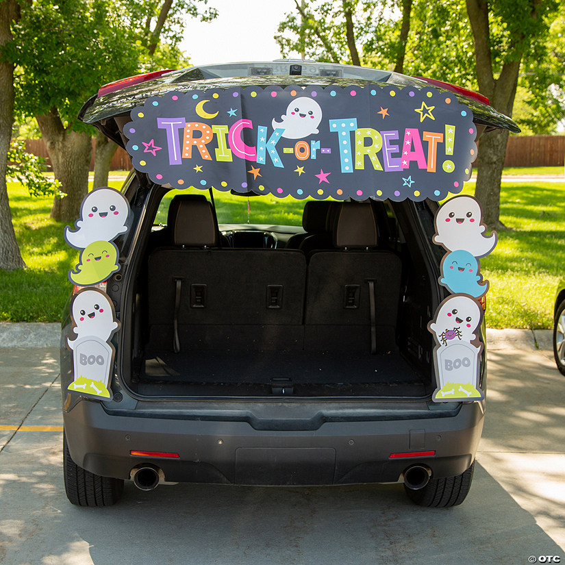 Value Ghost Trunk-or-Treat Decorating Kit - 5 Pc. Image