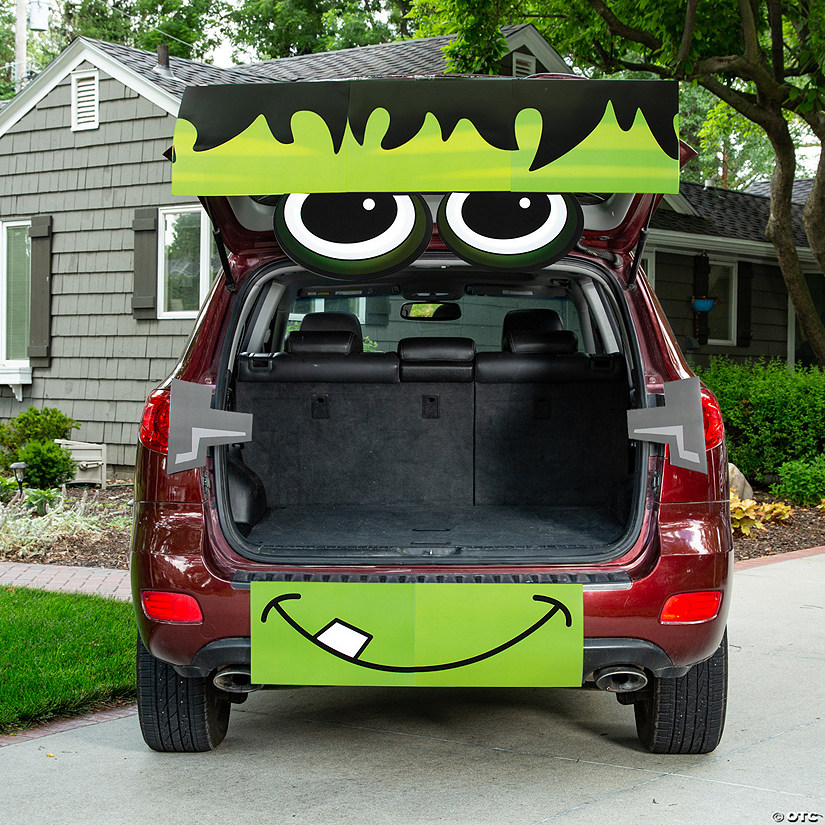Value Green Monster Trunk-or-Treat Decorating Kit - 9 Pc. Image