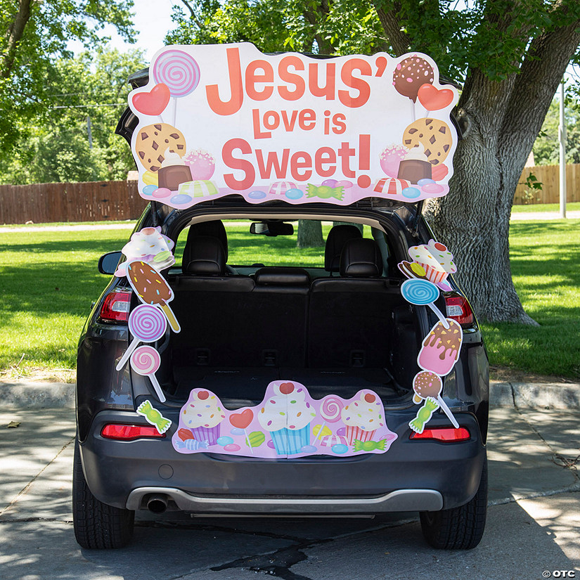 Value Religious Sweet Treats Trunk-or-Treat Decorating Kit Image