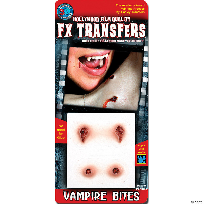 Vampire Bites 3D Tattoos Image