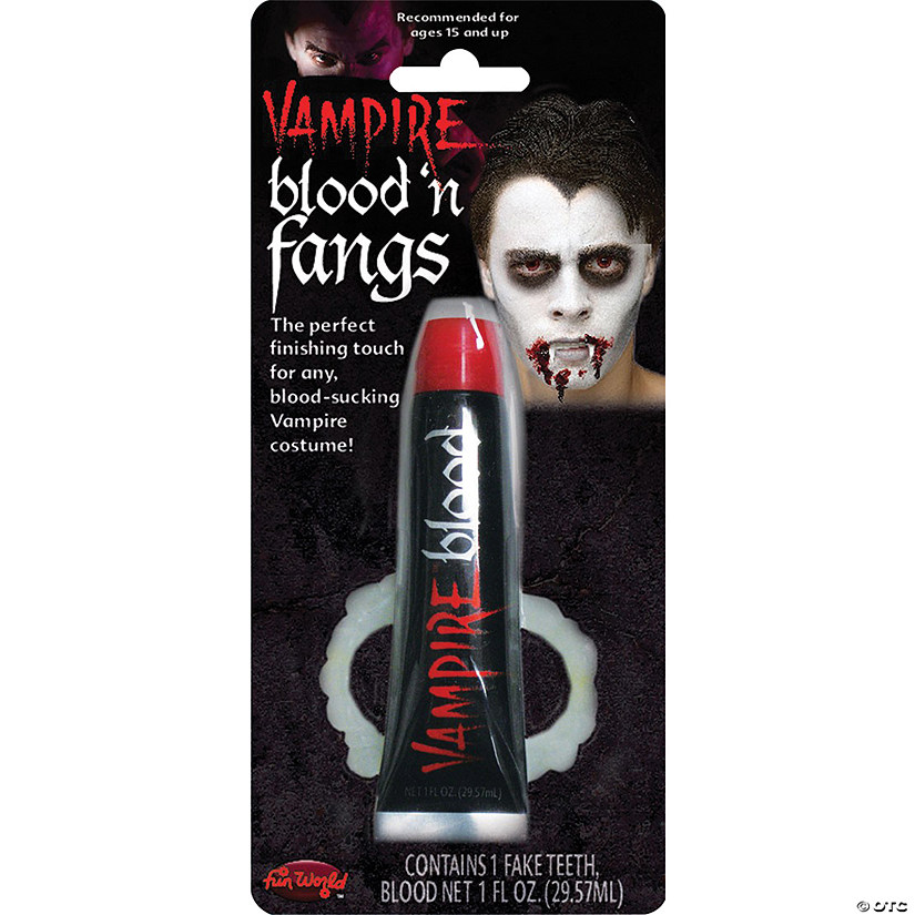 Vampire Blood And Teeth Image