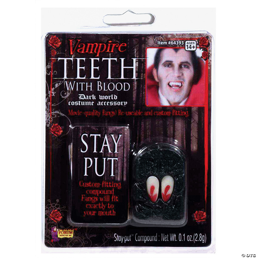 Vampire Fangs With Blood Image